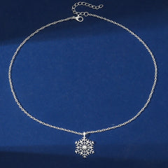 Simple Set Pendant Necklace Style