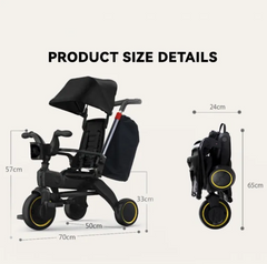 Baby Foldable Stroller / Tricycle