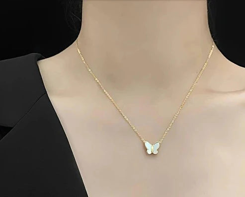 Butterfly Pendant Creative Simple Women's Clavicle Chain