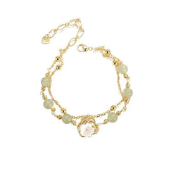 Icing On The Cake Hetian Jade Bracelet For Women