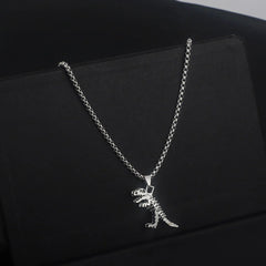 Personalized Skeleton Tyrannosaurus Rex Necklace