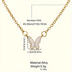 Butterfly Pendant Creative Simple Women's Clavicle Chain